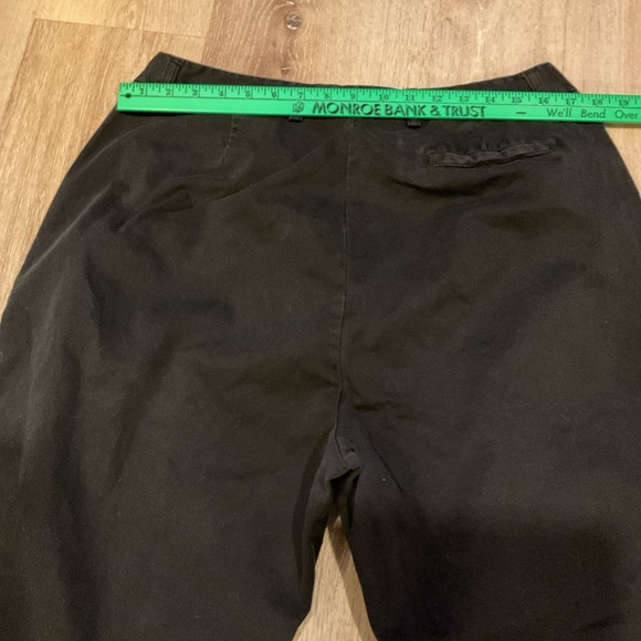 Venezia Jeans - Flat Front Black Pants - Ladies Size 16 - Picture 6 of 12